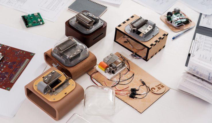 the early prototypes of programmable music box Muro Box