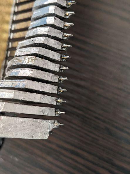 The Swiss Brand Music Box, “NICOLE FRÈRES”: The dampers are on the tip of the comb teeth
