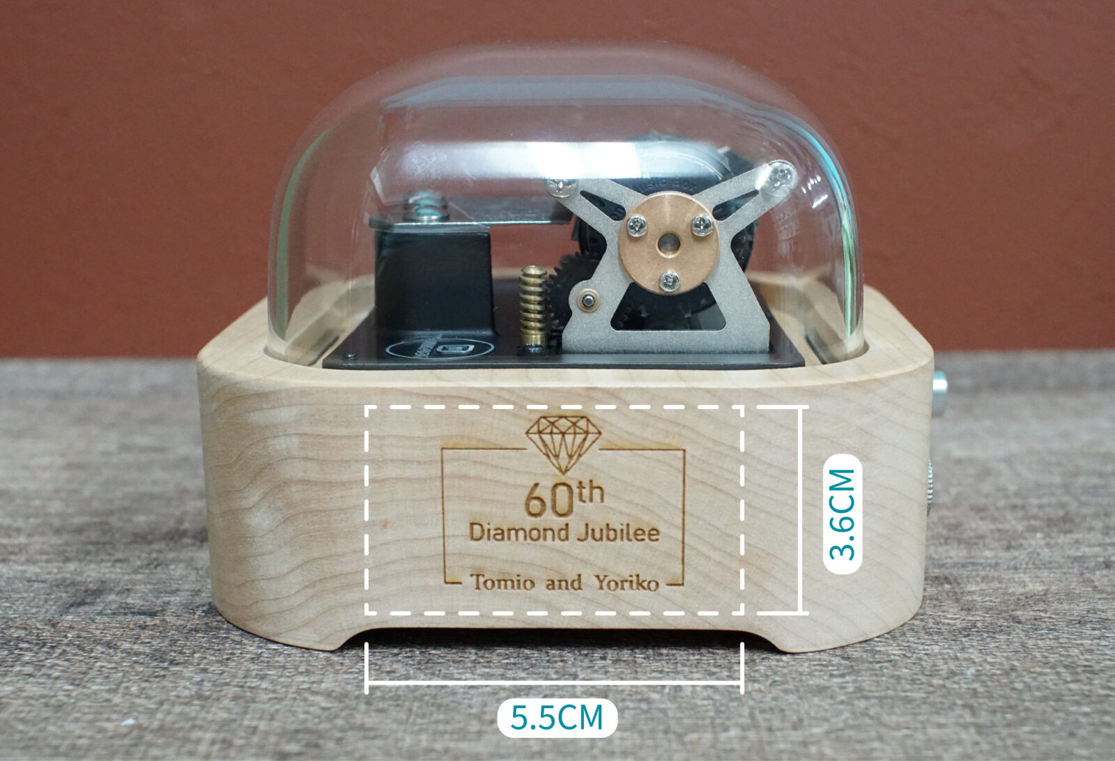 Customized Engraving (Add-On Service for Music Box) - Muro Box