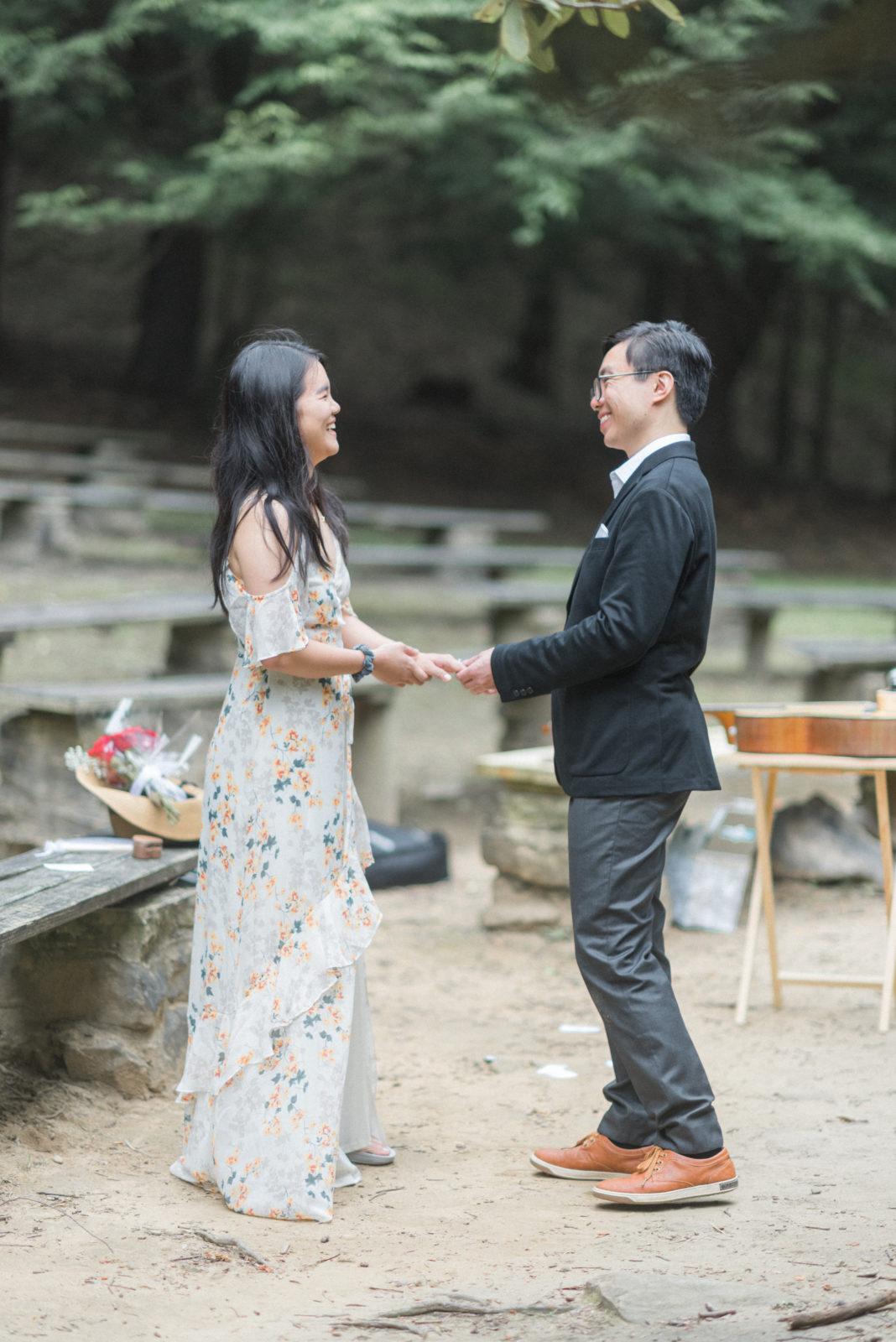 Daniel未婚妻T分享當天的求婚對她而言驚喜連連，她能從這些訂製音樂盒的歌曲中，感受到Daniel竭盡心力的精心安排。