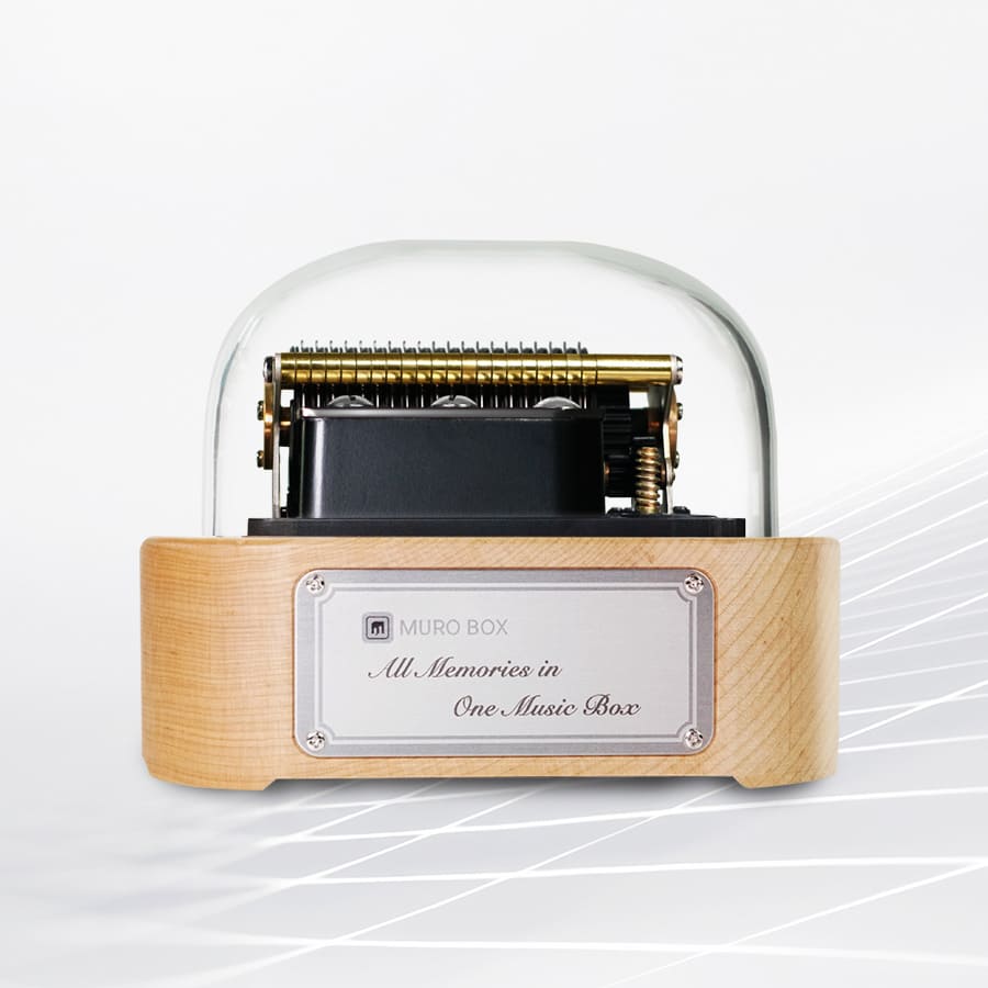 ▲Muro Box-N20 Standard (app-controlled and programmable music box)