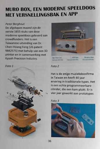 The N20 Music Box was reported by the Dutch Pianola Association in their publication for members.