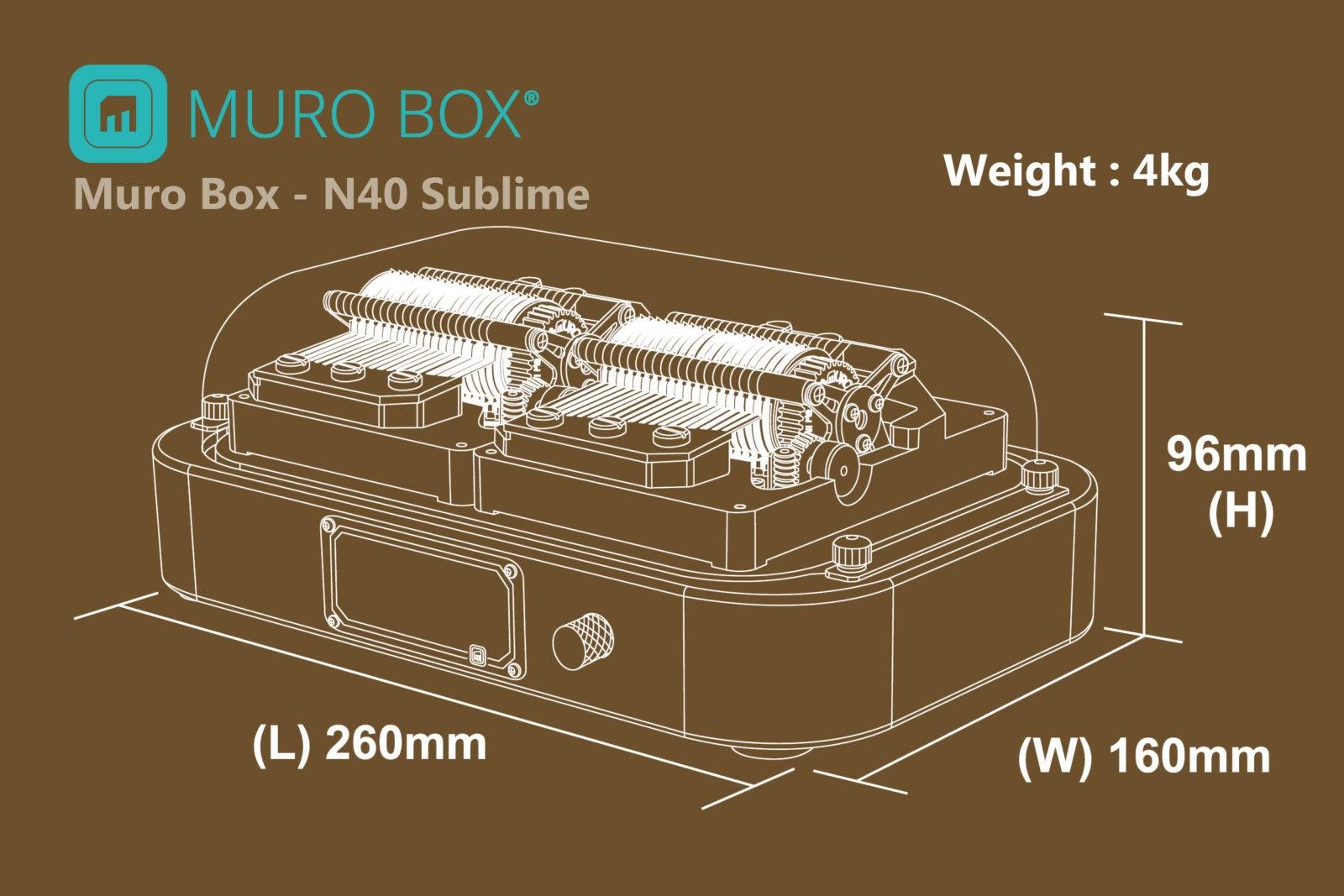Muro Box-N40サブライム版 | 編曲可能な自動演奏楽器、あなた