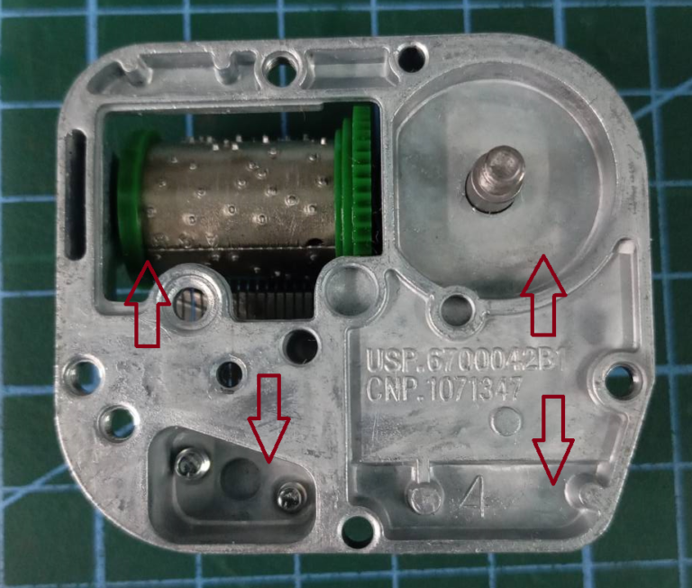 The Only App-Controlled and Programmable Music Box in the World-the openings on the front and back of music box