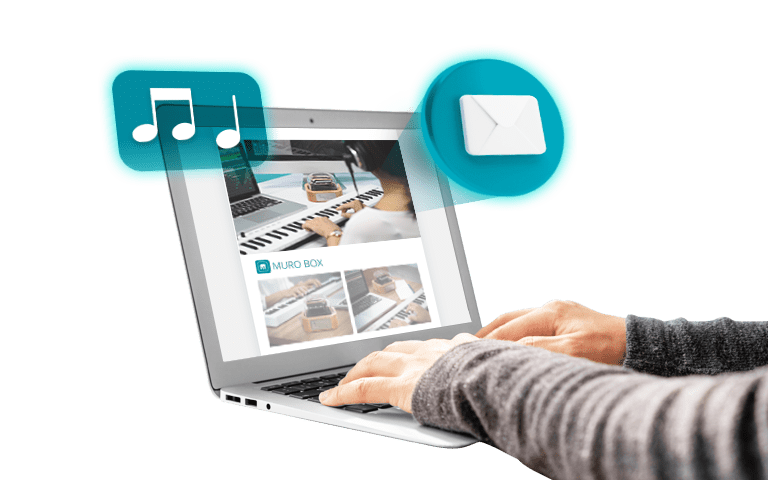 訂製智慧音樂盒客製化編曲步驟1 The first step in customizing the music arrangement for the app-controlled music box.
