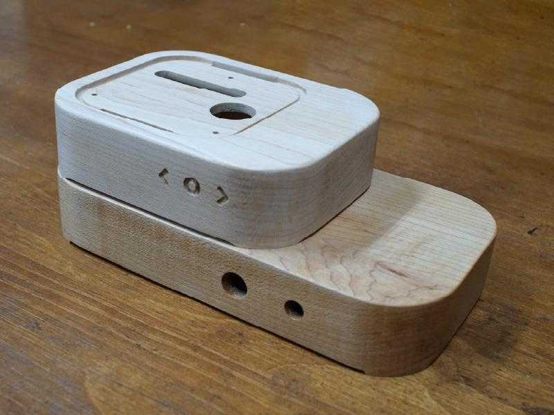 上圖對比出前一版N20 Lite Go音樂盒木盒寬度比目前最新定義的木盒寬度大很多。