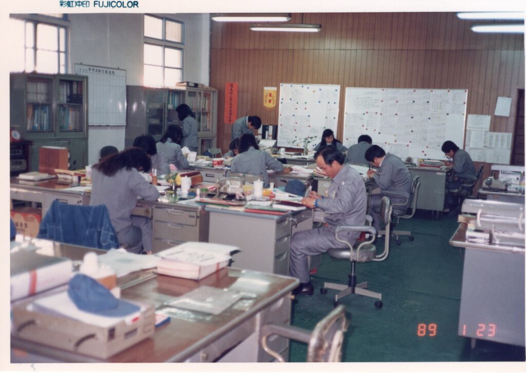 協櫻的辦公室一角。