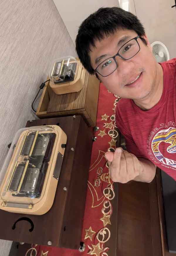 智慧音樂盒Muro Box-N40標準版與N20與陳彥廷在家中琴房